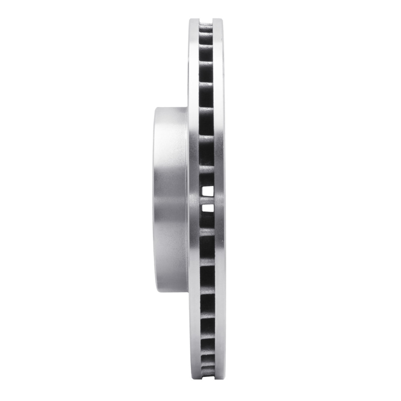 BMW X5 Brake Rotor (1) - Front Right - R1 Concepts - Drilled & Slotted - Silver - `00-`06